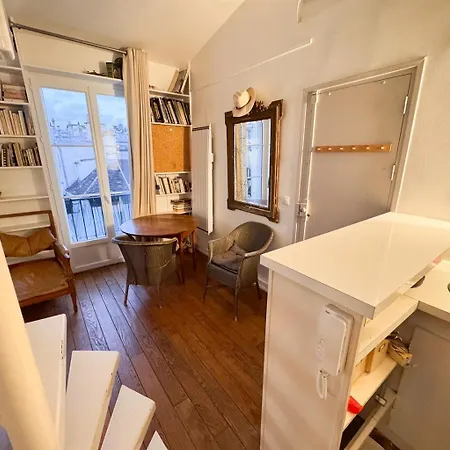 8 Historic Latin Quarter Flat Walk To Louvre & Metro